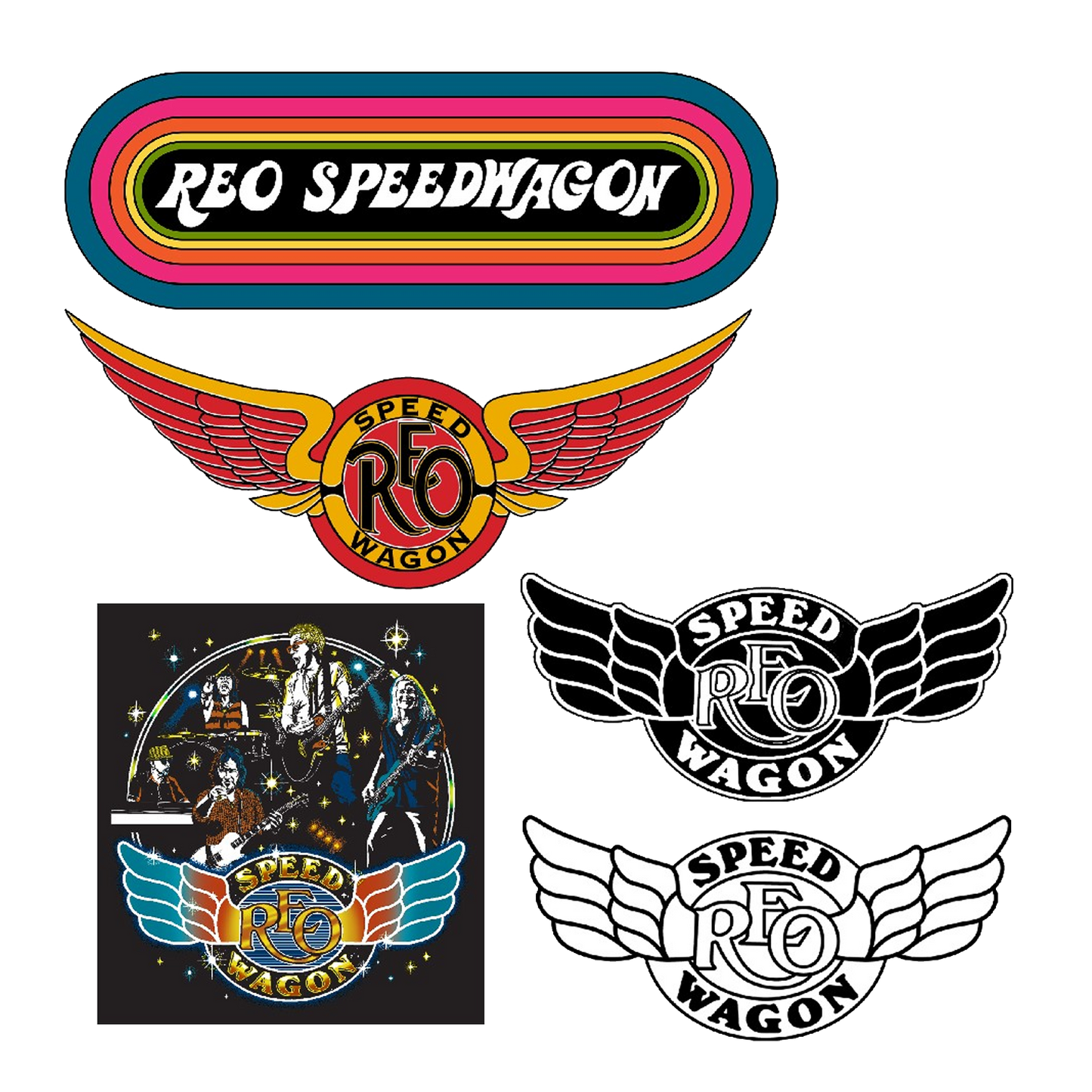 REO Speedwagon The Essential Reo Speedwagon Album Cover Sticker