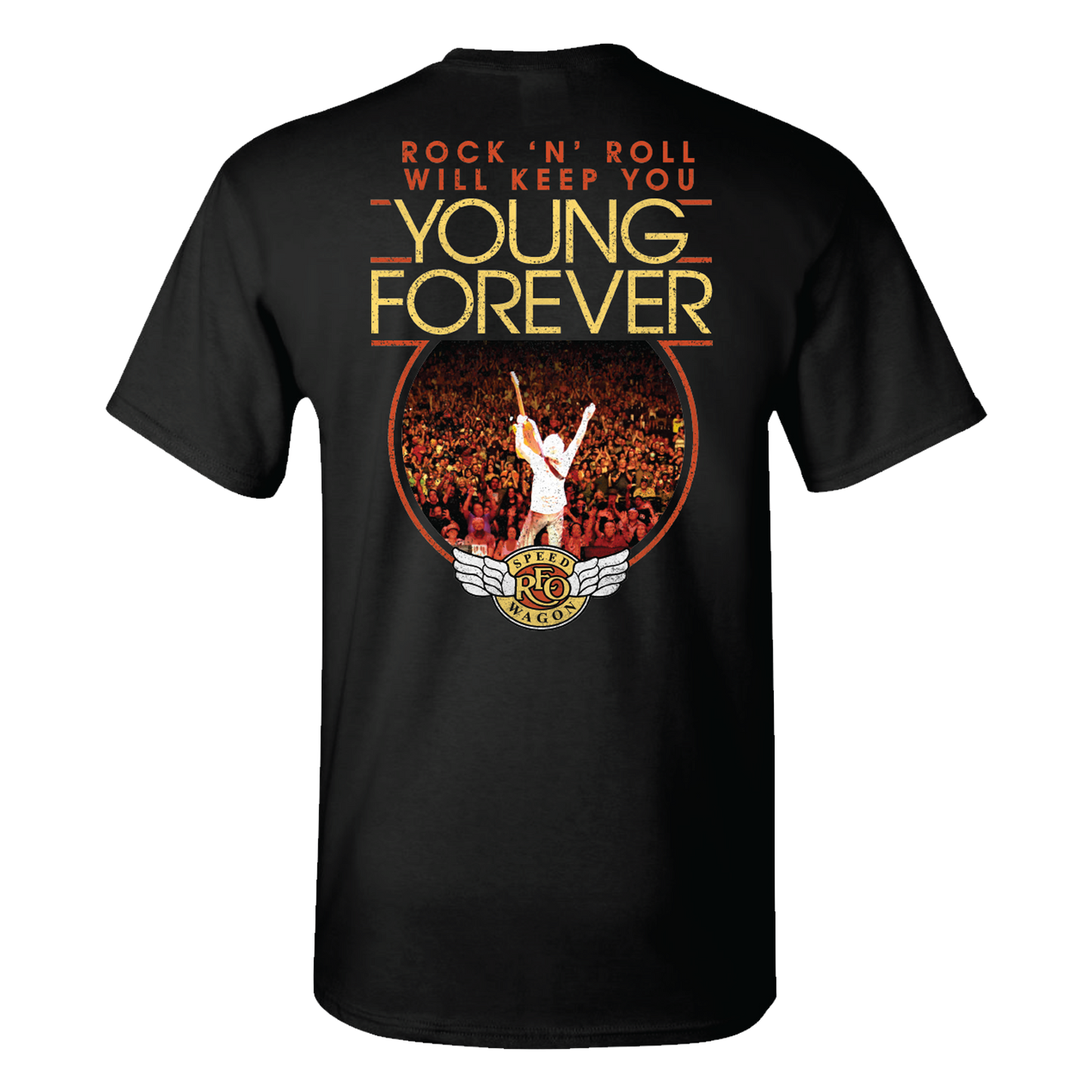 REO Speedwagon Young Forever 2023 Tour T-Shirt